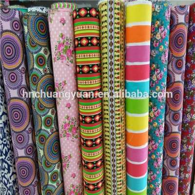 2020 New Arrivals Wholesale Iso9001 Reactive Printed Canvas Anti-Static Knitted Cotton Fabric for Garment